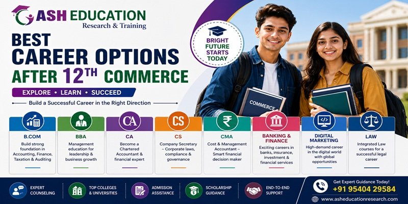 Best Career Options After 12th Commerce