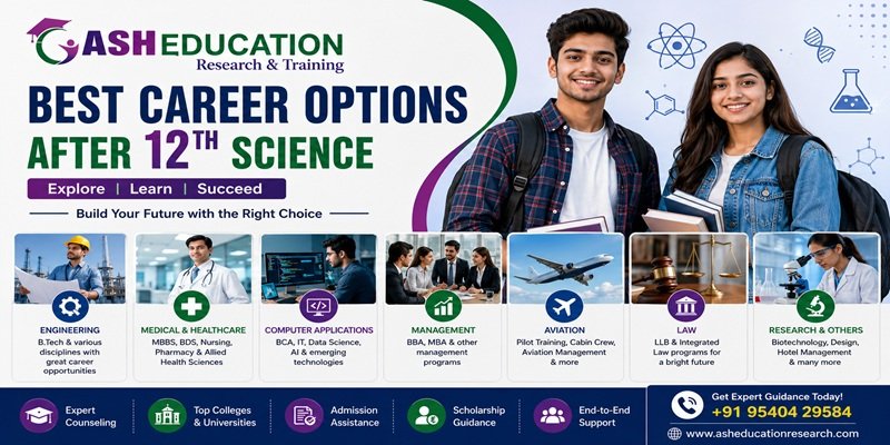 Best Career Options After 12th Science