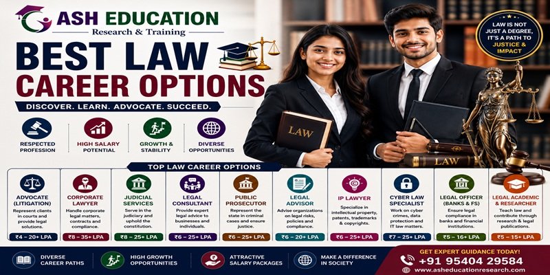 Best Law Career Options