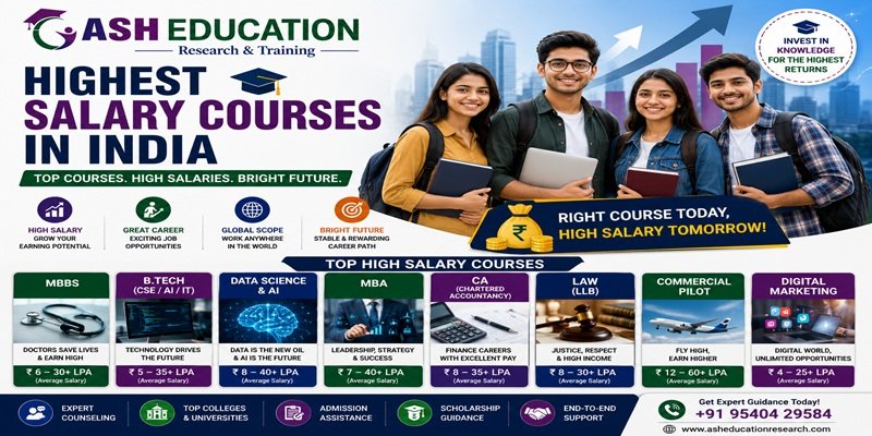 Highest Salary Courses in India